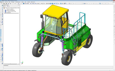 Высококлиренсное шасси. Проект ГНУ ВИМ Россельхозакадемии